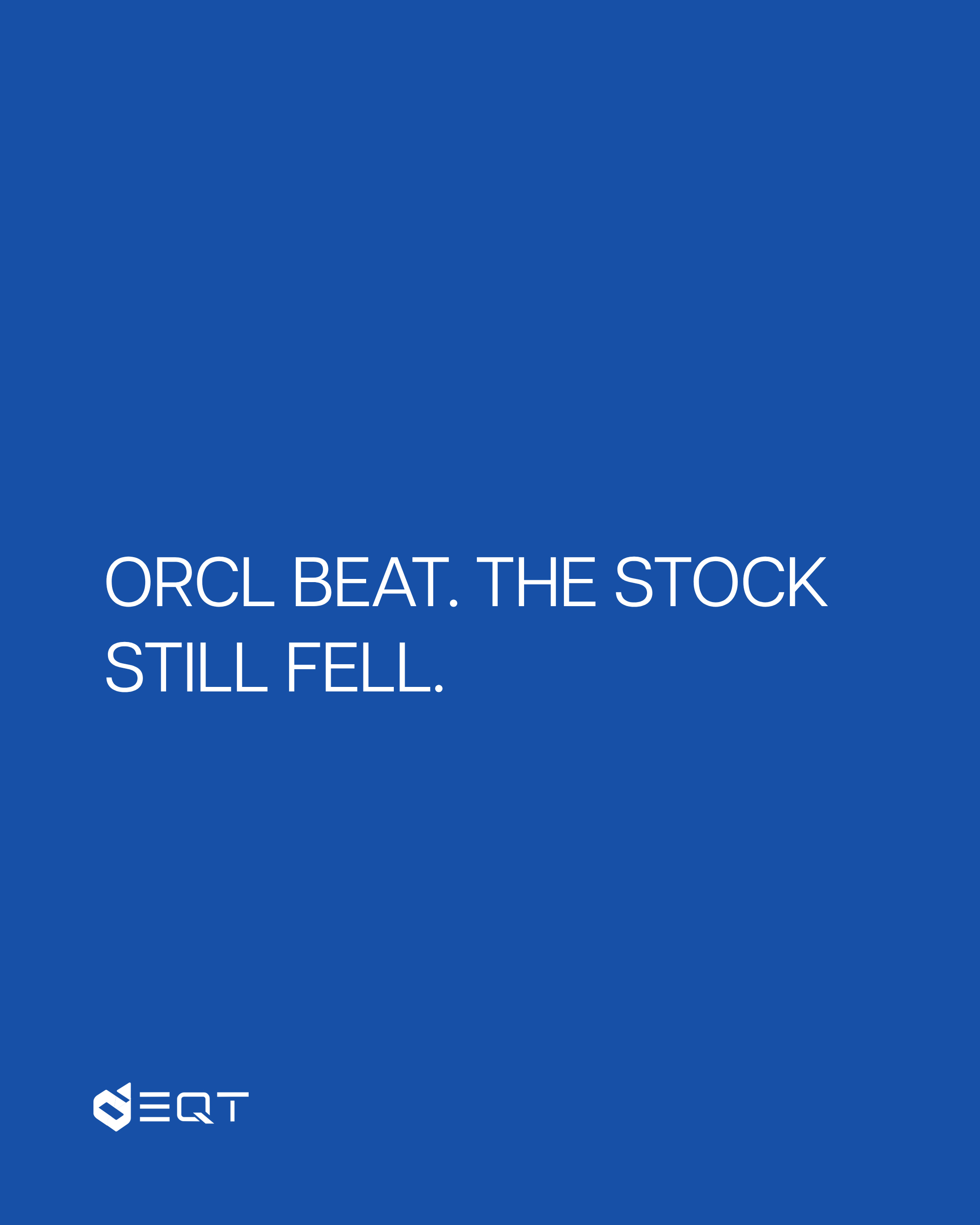 EQT Intel social post